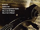 33CX 1515 B/G UK - STARKER CELLO - BACH SUITES FOR UNACCOMPANIED CELLO 2 & 5 NM