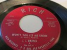 J j Barnes&Del fi`s Rich 1005 Won`t you let me know