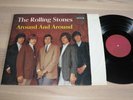 ROLLING STONES LP - AROUND AND AROUND / GERMAN BRONZE DECCA BLK 16315-P VG+/VG-