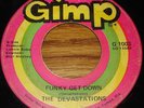THE DEVASTATIONS 45 on GIMP...Funky Get Down/What Makes Me Feel This Way...RARE