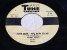 RARE ROCKABILLY 45 JOHNNY COOK & THE SOLIDS SUSIE WHAT YOU SAID TO ME SIGNED