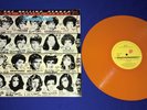 vintage Rolling Stones Some Girls LP RECORD BANNED COVER on ORANGE COLOR VINYL