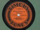 c 78 RPM Sam Johnson/Ben Friedman Timely Tunes C-1583 in E-