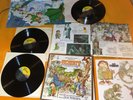 RARE Hobbit J.R.R.Tolkien Vinyl LPs Deluxe Box Set Rankin Book Iron Ons Poster
