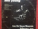 Neil Young - Live On Sugar Mountain -1971- Original LP Not TMOQ TAKRL Bootleg