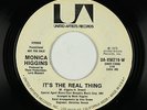 70s Soul 45 - Monica Higgins - It's The Real Thing - United Artists - mp3 promo