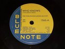 78: THELONIOUS MONK QUINTET/ ART BLAKEY-Who Knows/ Monk's Mood-BLUE NOTE 1565-E+