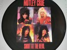 MOTLEY CRUE, SHOUT AT THE DEVIL, 180G PICTURE DISC VINYL LP,  NMBRD 7/100 RARE
