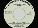 Modern Soul 45 - Leslie Drayton & Fun - I'll Take It Easy - Esoteric - VG+ mp3