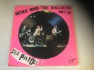 SEX PISTOLS..NEVER MIND THE BOLLOCKS..UK ISSUE P/DISC ALBUM VIRGIN .VP2086