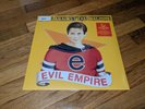 RAGE AGAINST THE MACHINE EVIL EMPIRE. NEWBURY COMICS EXCLUSIVE RED VINYL.