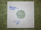 Autogramme AC/DC ACDC Mark Evans Stevie Young Innenhülle Autograph Original