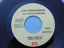 LOS PRISIONEROS RARO PROMO SINGLE MEXICAN TREN AL SUR  DEL LP ALBUM CORAZONES
