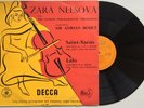 ZARA NELSOVA SAINT-SAENS LALO Concerto for Cello & Orch UK DECCA LXT 2906 VG++