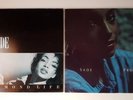 SADE 2 x VINYL LPs DIAMOND LIFE + PROMISE EPC 26044 VG+/EX SOUL GATEFOLD