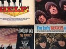 WOW  BEATLES 4 ALBUM LP SET-Rubber Soul, Help, Something New, Early Beatles