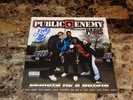 Public Enemy Signed Vinyl LP Record Rebirth Of A Nation Chuck D Flavor Flav COA