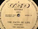 The Spectres 7” The Facts Of Life / Whirlpool