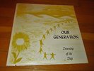 OUR GENERATION Dawning Of The Day RARE Original NY Xian Psych Folk LP COVER Only