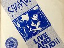 Sham 69 - Live And Loud  / VG+ / LP, Album, Bla