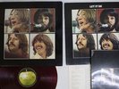 BEATLES LET IT BE APPLE AP-9009 Japan BOX Red Vinyl BOOKLET VINYL LP