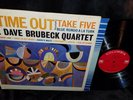 DAVE BRUBECK QUARTET Time Out Take Five LP ORIGINAL 360 SOUND 2-EYE CL-1397