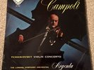 Rare  Decca SXL 2029 Alfredo Campoli Tchaikovsky Violin Concerto Argenta 1958
