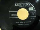 Bluegrass 45 SONNY OSBORN Letter From My Darling/I'll Stay Around KENTUCKY 4-563