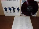 The Beatles Help  Japan 1st press '65 LP Odeon OP-7387 red vinyl gatefold sleeve