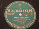 JAZZ CALIFORNIA RAMBLERS Sweet Jennie Lee CLARION 5107 E