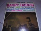 JAZZ LP-BARRY HARRIS AT THE WORKSHOP-RIVERSIDE 1177 STEREO DEEP GROOVE (1960)