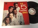 The 5 Satins LP Sing Ember Lbl. ORIG DOO WOP