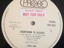 Steely Dan LP Countdown to ecstasy UK Probe 1st Press & Insert & Factory sample