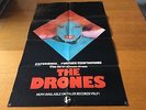 DRONES - FURTHER TEMPTATIONS - RARE 1977 ORIGINAL SHOP PROMO POSTER VG