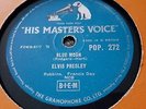 ELVIS PRESLEY BLUE MOON & I DON'T CARE IF THE SUN DON'T SHINE HMV POP 272