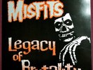 MISFITS - Legacy of Brutality LP 1986 Plan 9/Caroline Records Punk Vinyl