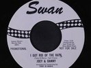 JOEY & DANNY: I Got Rid Of The Rats / The Underwater Surfers 45 (dj) Oldies