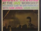 BARRY HARRIS: At The Jazz Workshop LP (Mono, some foxing/wear oc, all seams int