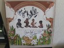 RUBEN BLADES & WILLIE COLON SIGNED 1978 SIEMBRA LP COVER-PEDRO NAVAJA-PLASTICO