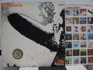 LED ZEPPELIN / SAME, VERY RARE HAND AUTOGRAPHED LP SIGNED BY JIMMY PAGE EX