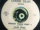 Cleo Page 45 Rare R&B Funky Mover Goodie Train Pts 1&2 Unplayed Glossy Mint- K