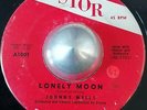 POPCORN R&B 45 JOHNNY WELLS Lonely moon ASTOR LISTEN