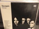 SAVAGES Silence Yourself CLEAR WAX LP  OOP Rare Punk  With Poster