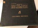 BEETHOVEN KREUTZER SONATA HUBERMAN VIOLIN FRIEDMAN COLUMBIA 78 RPM SET