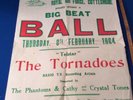 A Original  1964  Pop Poster The Tornadoes Telstar joe meek