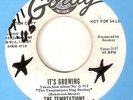 THE TEMPTATIONS Its Growing What Love Joined GORDY PROMO MOTOWN NORTHERN SOUL 45