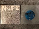 NOFX - 7” Club #6 CLEAR vinyl w/ Blue Labels and Black Logo /3304 FAT Wreck