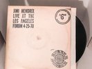 Jimi Hendrix LIVE At LA Forum 4-25-70 RARE  Vinyl BOOTLEG Record Side 1&4 ONLY
