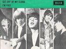 THE ROLLING STONES 45 GET OFF OF MY CLOUD+PS HOLLAND RARE GREEN SLEEVE 1965