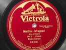 78 RPM (single- sided) - MARTHA M'APPARI - LIKE A DREAM by ENRICO CARUSO